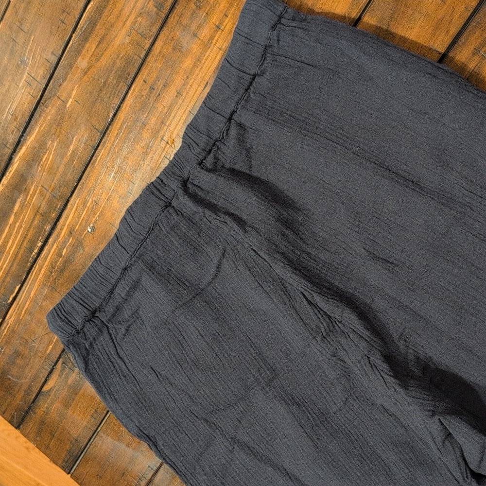 Quince Organic Cotton Gauze Straight Leg Pant - Picture 7 of 8